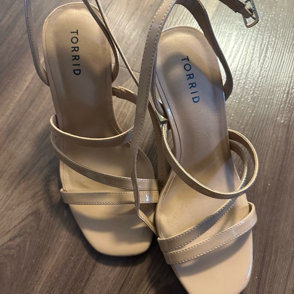 Torrid Strappy Sandals with Slingback